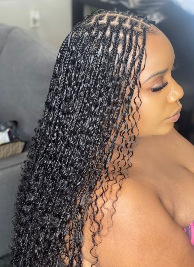Small boho braids