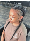 Stitch Braids for Women styled at Final Touch Braiding